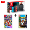 Nintendo Switch Pack Neon + Crash Bandicoot Trilogie